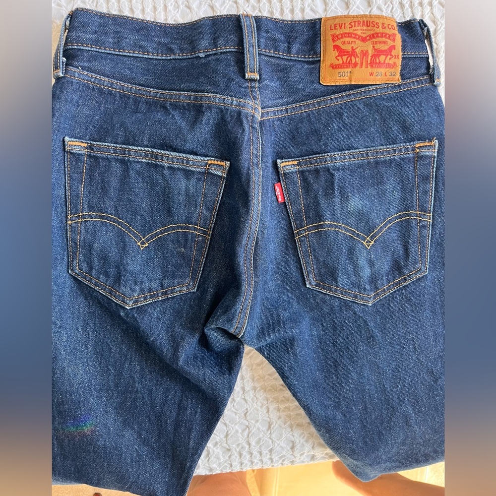 Levi's Indigo Straight-Leg Jeans like new!